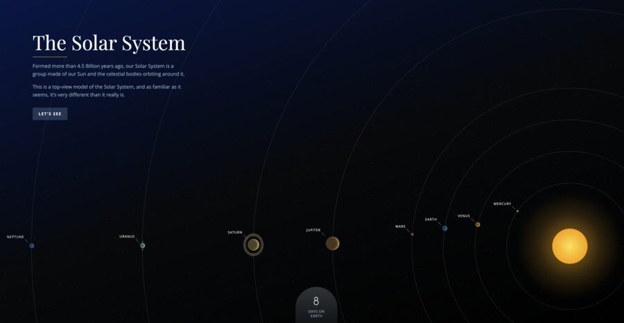 Solar System Visualizer
